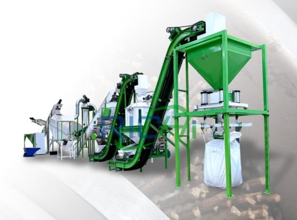 rice husk pellet plant